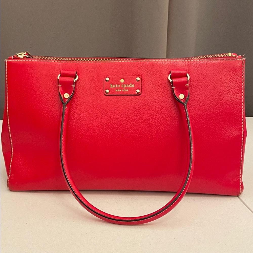 Kate Spade Vibrant Red Tote